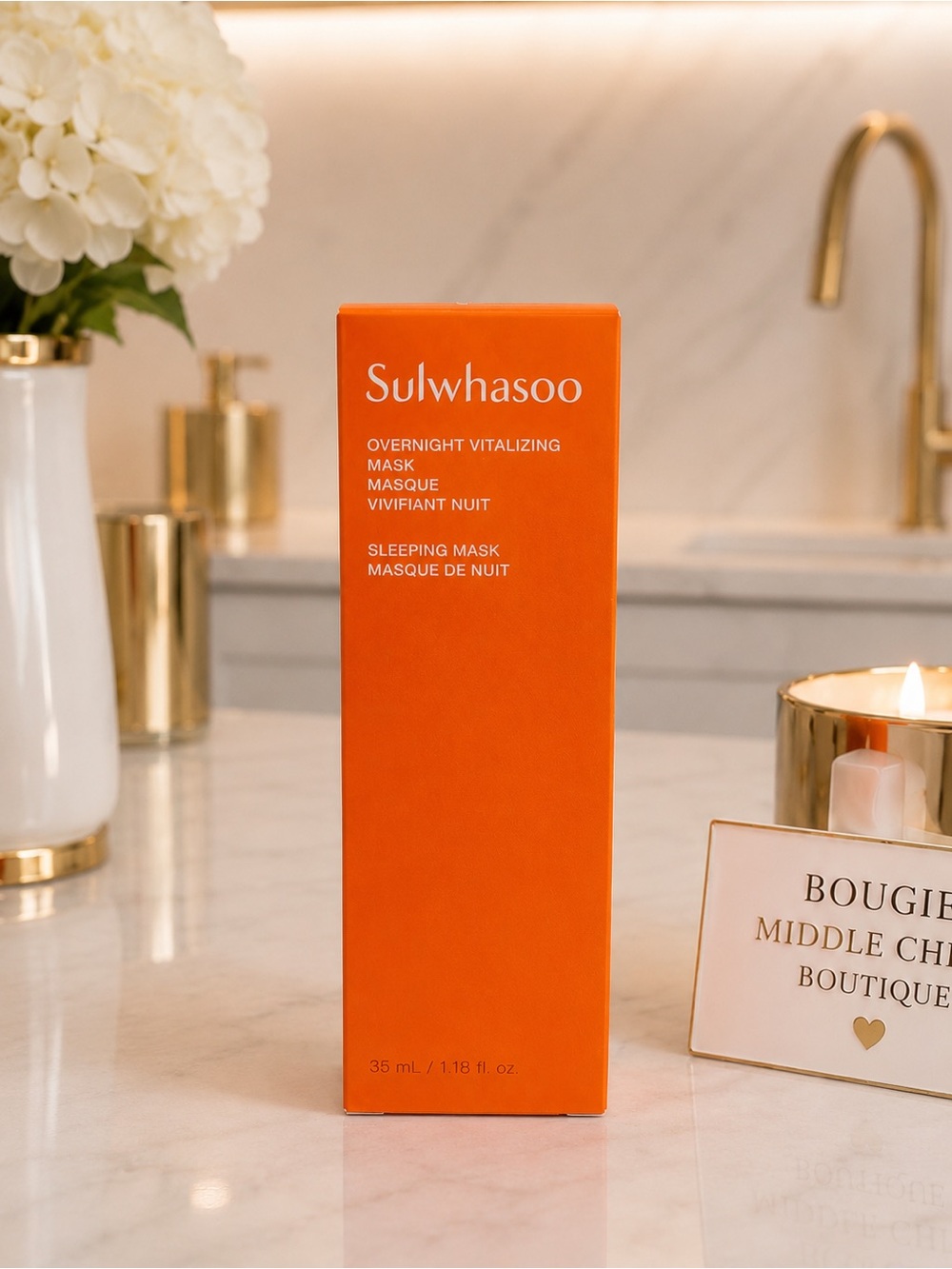 NEW Sulwhasoo Overnight Vitalizing Sleeping Mask 35mL 🎀 Luxury K-Beauty